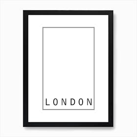 City Lights London Art Print