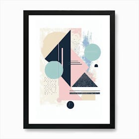 Abstract Geometric Print 5 Art Print