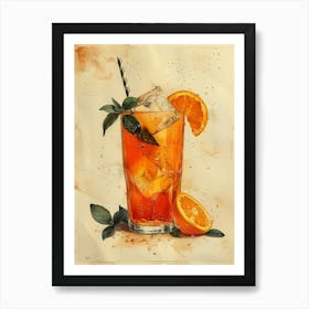 Iced Tea 2 Art Print