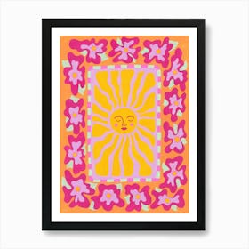 Let the sun shine Art Print