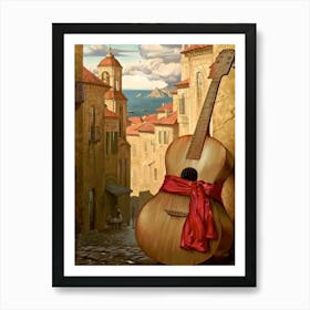 Acoustic Guitar Art Print