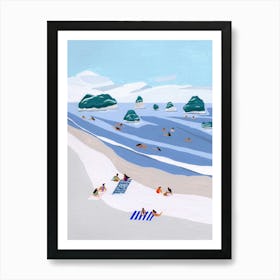 Island Dots Art Print