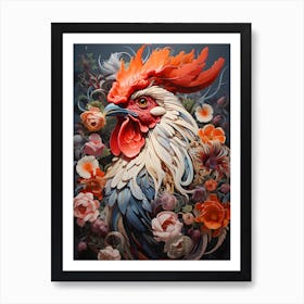 Rooster 1 Art Print