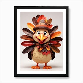 Thanksgiving Turkey 2 Art Print