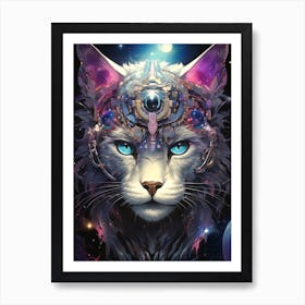 Space Cat 1 Art Print
