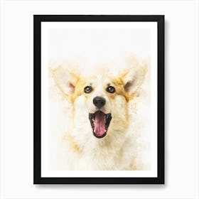 Corgi Pembroke Dog Art Print