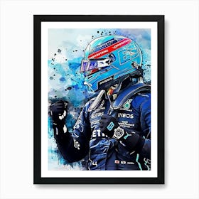 F1 Racing Art Print