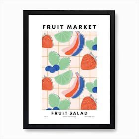 Fruit Salad Fruit Market Art Print