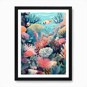 The Great Barrier Reef Australia Art Print