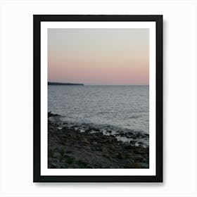 Sunset At The Beach 2 Art Print