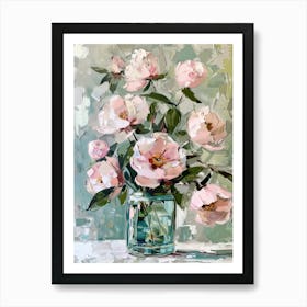 A World Of Flowers Peonies 1 Painting Art Print