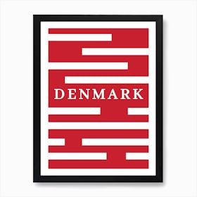 Denmark  Art Print