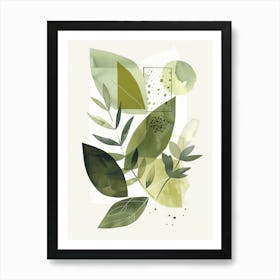 Green Leaves Art Print