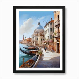 Grand Canal Venice 1 Art Print