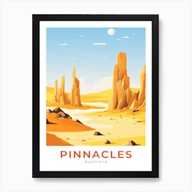 Australia Pinnacles National Park Travel Art Print