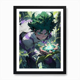 My Hero Academia Izuku Midoriya (Deku) (37) 1 Art Print