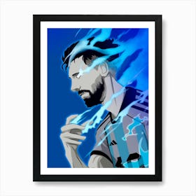 Lionel Messi 1 Art Print