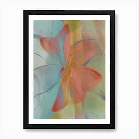 Summer Wind Abstract Art Print