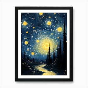 Starry Night 11 Art Print