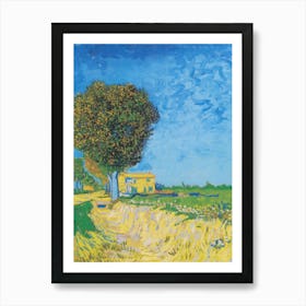 Van Gogh - Yellow House Art Print