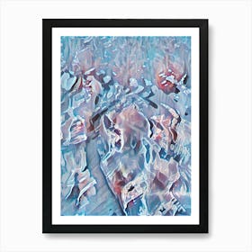 Abstract - Ice Art Print