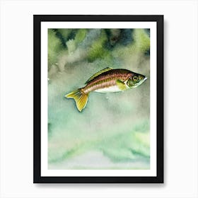 Sea Robin II Storybook Watercolour Art Print