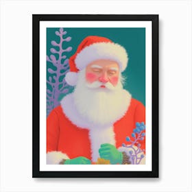 Santa Claus 6 Art Print