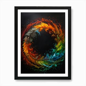 Abstract Painting 82 Art Print