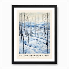 Yellowstone National Park United States 1 Poster Art Print