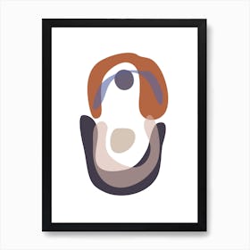 United Shapes Art Print