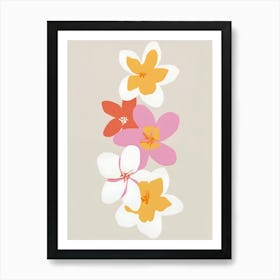 Hawaiian Flowers Art Print