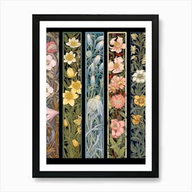 William Morris Flowers 1 Art Print