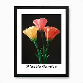 Bright Inflatable Flowers Poster Carnations 4 Art Print