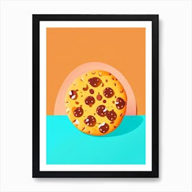 Chocolate Chip Cookie Bakery Product Matisse Inspired Pop Art Art Print