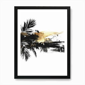 Palm Tree Canvas Art Art Print