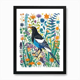 Magpie Art Print