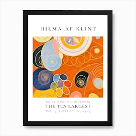 Hilma Af Klint Ten Largest No Group V Art Print