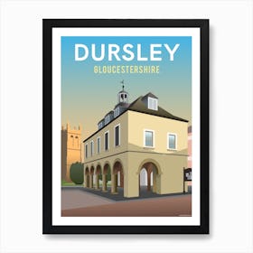 Dursley Market Hall Art Print