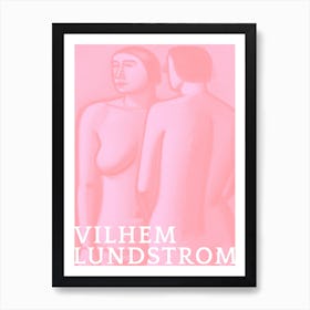 Two Female Nudes, Vilhelm Lundstrom Art Print