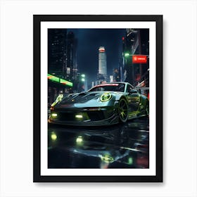 Porsche 911 Gt3 Art Print