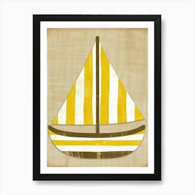 Sailboat 13 Art Print