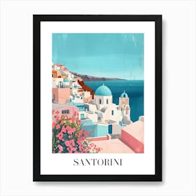 Santorini Art Print