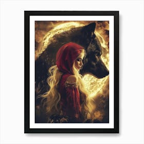 Red Riding Hood Art Print