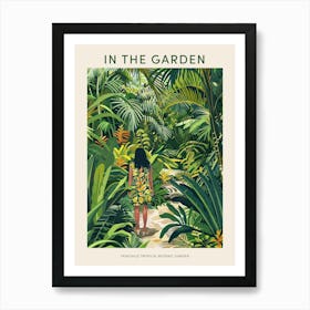 In The Garden Poster Fairchild Tropical Botanic Garden Usa 4 Art Print