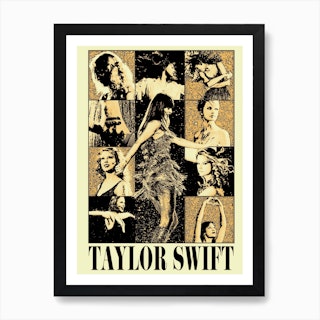 Taylor Swift Art Face Poster Wall Decor – Twentyonefox