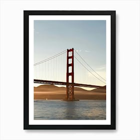 Golden Gate Bridge 3 Art Print