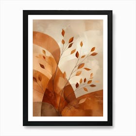 Autumn Leaves Canvas Print 4 Art Print