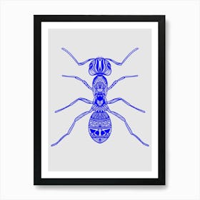 Ant Pattern Art Print