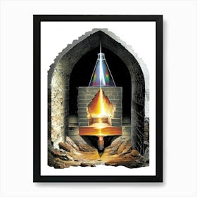 Alchemy Ray Of Light Art Print