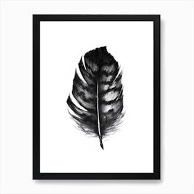 Bold Feather I, Aga Szafranska Art Print